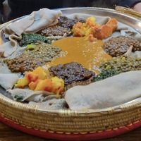 Vegan Taster Injera at Injera in Copenhagen