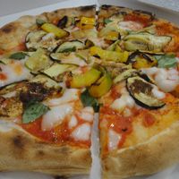 Vegana with grilled vegetables at La Musa in Ventimiglia