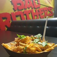 Loaded fries made vegan  $6 at Bao Brothers in Charlestown