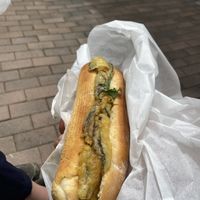 Eggplant. Good but mild at Banh Mi Craft in Whanganui