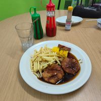 Black pepper steak… this portion is more suitable to eat as my side dish  at i Vege in Johor Bahru