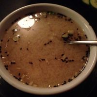 Miso Soup at Pizza Research Institute in Eugene
