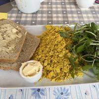 Breakfast tofu - but I think they would do it anytime if requested   at Honeymans of Bowburn in Durham