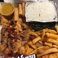 Examples of the munch box and extras   at Woks Bar and Restaurant in Brandon