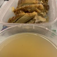 Lemon sauce with VG crispy VG chikn   at Woks Bar and Restaurant in Brandon