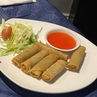 Veggie spring rolls   at Woks Bar and Restaurant in Brandon