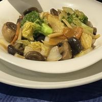 Mixed vegetables   at Woks Bar and Restaurant in Brandon