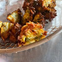 Veggie pakora  at R & R's Curry Express in Fort Smith