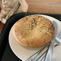Satay Lentil at Mountain High Pies in Wentworth Falls