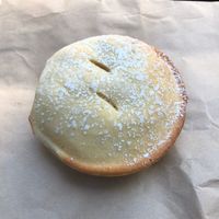 Apple pie  at Mountain High Pies in Wentworth Falls