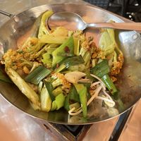 Vegetables at Trattoria Cinese Longchan in Milan