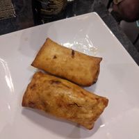 Veggie spring rolls at Trattoria Cinese Longchan in Milan