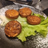 Pumpkin dessert at Trattoria Cinese Longchan in Milan