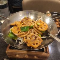 Lotus root at Trattoria Cinese Longchan in Milan