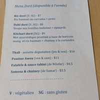  at Awen Bistro Ayurvedic in Longueuil