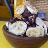 Açai bowl  at Girassol Veg in Florianopolis