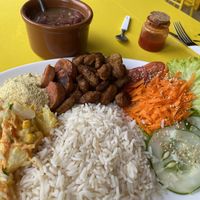 Vegan Feast  at Girassol Veg in Florianopolis