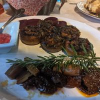 Stuffed mushrooms at The Passing in Crete