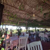 Restaurant sitting area at The Passing in Crete