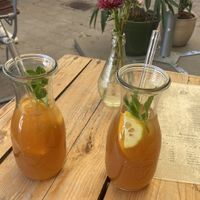 homemade icetea   at Landwehr - Bräu am Turm in Rothenburg Ob Der Tauber