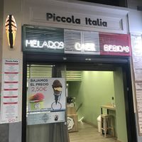 Outside  at Piccola Italia in Zaragoza