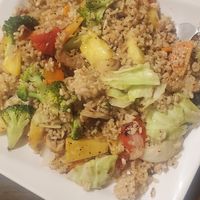 Tropical fried rice at Simple Joy in Honolulu