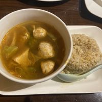 Sweet and sour soup at Simple Joy in Honolulu