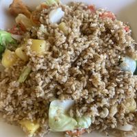 The island fried rice was sooo good! at Simple Joy in Honolulu