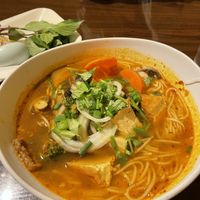 Regular sort of spicy noodle soup at Simple Joy in Honolulu