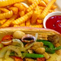 Philly Sandwich 
$8.95 at Simple Joy in Honolulu