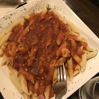 Penne with marinara sauce   at Simple Joy in Honolulu