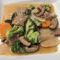 Beef and Broccoli at Simple Joy in Honolulu