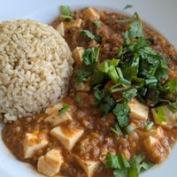 Mapo tofu at Simple Joy in Honolulu