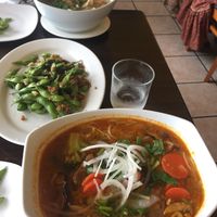 Spicy soup  at Simple Joy in Honolulu