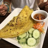 Vietnamese pancake at Simple Joy in Honolulu