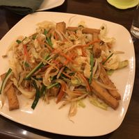 Tofu Pad Thai at Simple Joy in Honolulu