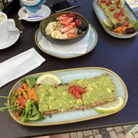 Vegan avocado toast at Sweet & Temptation in Lagos