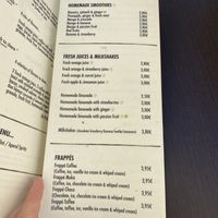 Menu II at Sweet & Temptation in Lagos