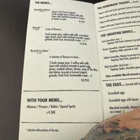 Menu III at Sweet & Temptation in Lagos