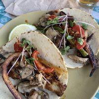 Wild mushroom tacos  at Gild in Missoula