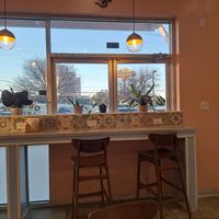 great place to hang out and eat your food or even just study in peace with a coffee at Miss Chickpea's Cafétal in San Antonio
