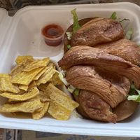 Ham & Cheese croissant   at Miss Chickpea's Cafétal in San Antonio