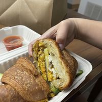   at Miss Chickpea's Cafétal in San Antonio