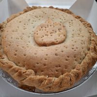 Veggie Pot Pie at Miss Chickpea's Cafétal in San Antonio