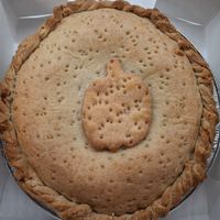 Veggie Pot Pie at Miss Chickpea's Cafétal in San Antonio