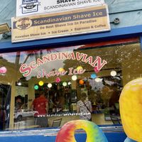 Store front  at Scandinavian Shave Ice in Kailua Kona
