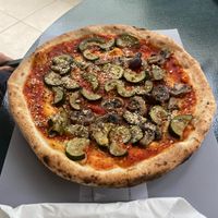 Pizza at Restoran Galija in Crikvenica