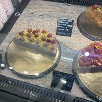 separate vegan section at Kate Coffee & Cake in Gdynia