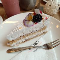 Coconut cake at Kate Coffee & Cake in Gdynia