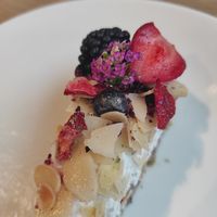 Mojito/ matcha cheesecake at Kate Coffee & Cake in Gdynia